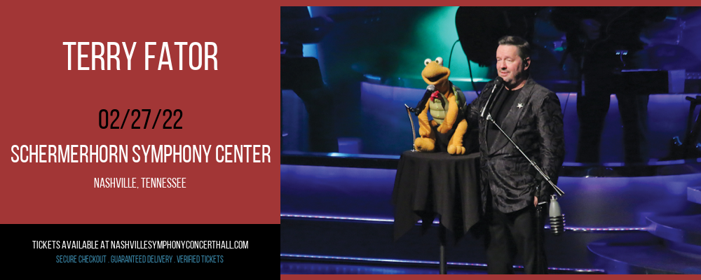 Terry Fator at Schermerhorn Symphony Center tickets Terry Fator at Schermerhorn Symphony Center