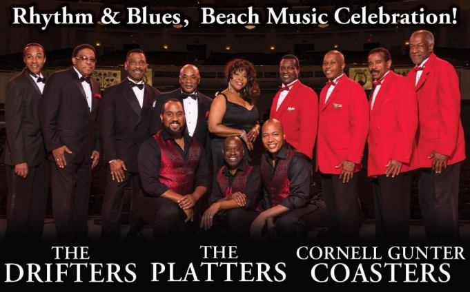 The Drifters, Cornell Gunter's Coasters & The Platters at Thrivent Hall