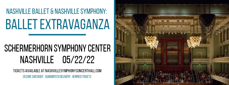 Nashville Ballet & Nashville Symphony: Ballet Extravaganza at Schermerhorn Symphony Center
