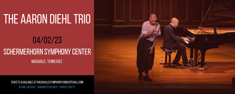 The Aaron Diehl Trio at Schermerhorn Symphony Center