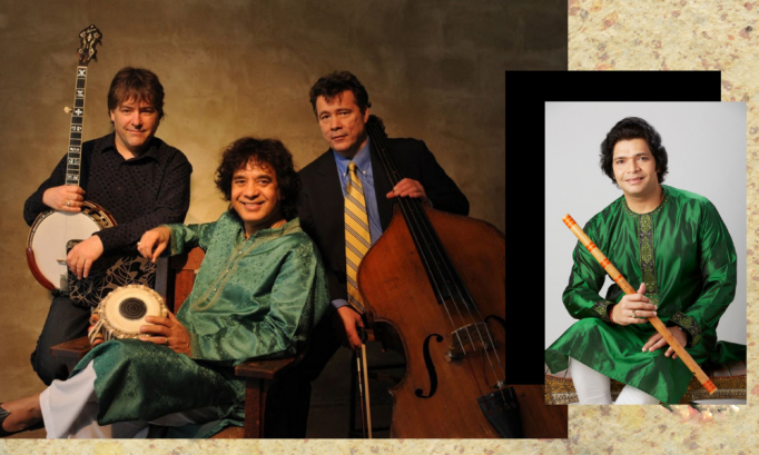 Bela Fleck, Zakir Hussain, Edgar Meyer & Rakesh Chaurasia at Schermerhorn Symphony Center