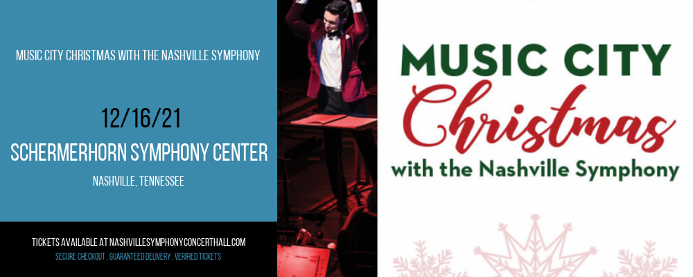 Music City Christmas with The Nashville Symphony at Schermerhorn Symphony Center