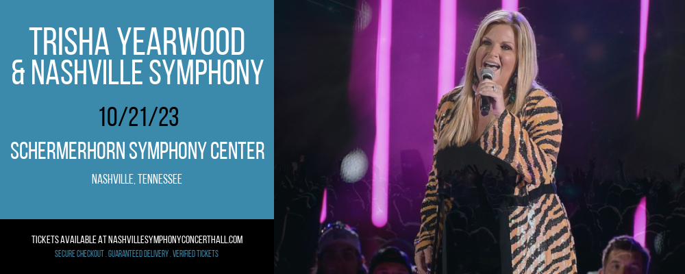 Trisha Yearwood & Nashville Symphony at Schermerhorn Symphony Center