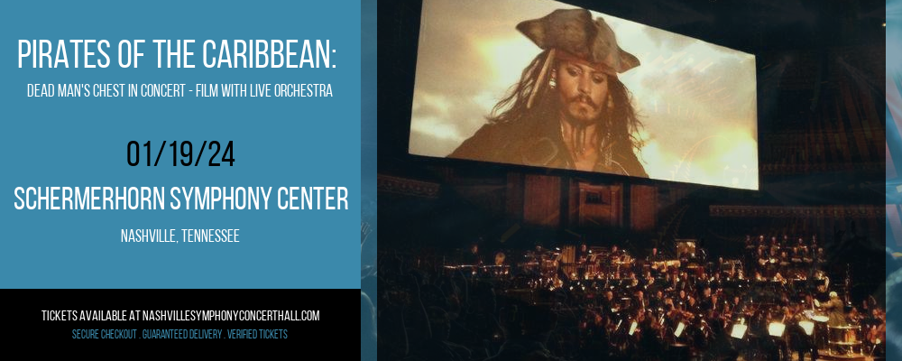 Pirates of the Caribbean at Schermerhorn Symphony Center