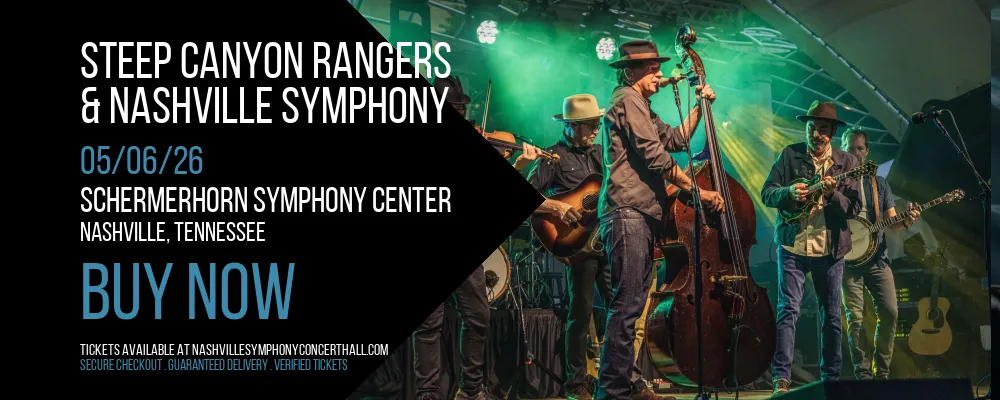 Steep Canyon Rangers & Nashville Symphony at Schermerhorn Symphony Center