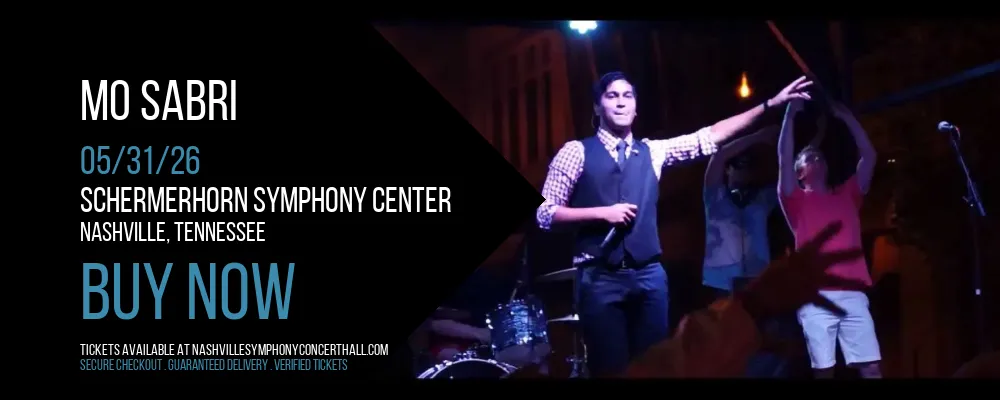 Mo Sabri at Schermerhorn Symphony Center
